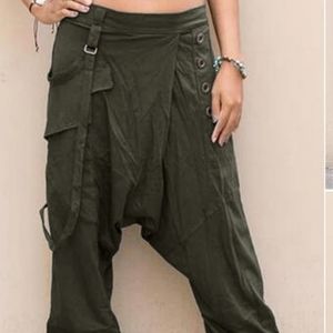 NWT Drop Crotch  Harlem womens pant